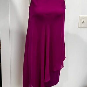 TED BAKER asymmetrical  Sleeveless Dress